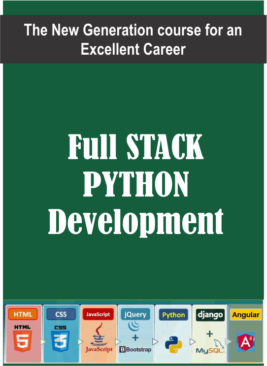 FULL STACK PYTHON DEVELOPMENT COURSE