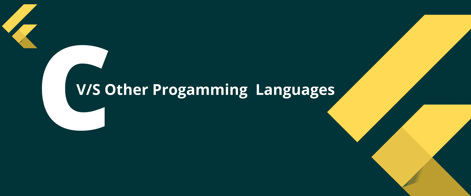 C V/S Other Programming Languages - ISM UNIV